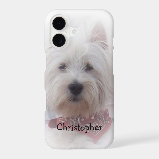 West Highland Terrier Just Add Name (Back)