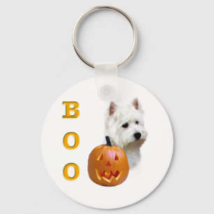 West Highland White Terrier Boo Keychain