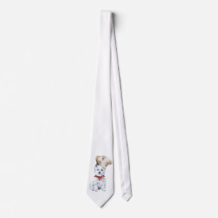 West Highland White Terrier Chef Tie