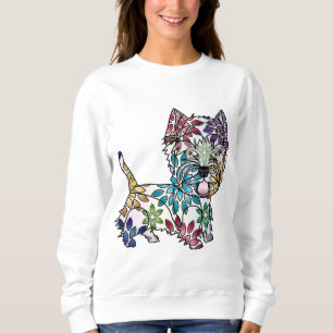 West Highland White Terrier - Coloured Sweatshirt