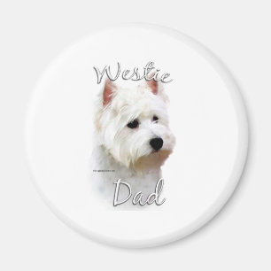 West Highland White Terrier Dad 2 Magnet