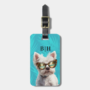 West Highland White Terrier Dog Luggage Tag