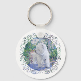 West Highland White Terrier Garden Keychain