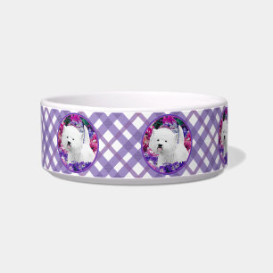 West Highland White Terrier Painting Dog Art Bowl