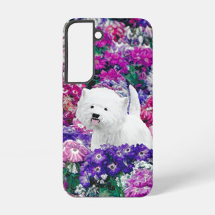 West Highland White Terrier Painting Dog Art Samsung Galaxy Case