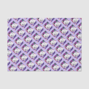 West Highland White Terrier Painting Dog Art Tissue Paper