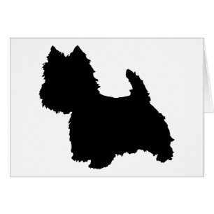 West Highland White Terrier Silhouette