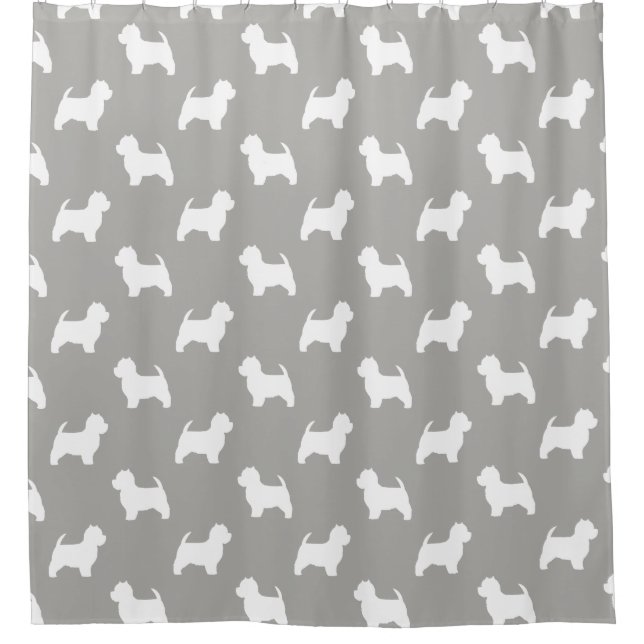 West Highland White Terrier Silhouettes Pattern (Front)