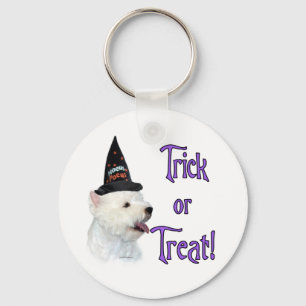 West Highland White Terrier Trick Keychain