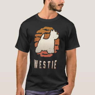 West Highland White Terrier Vintage Retro Classic  T-Shirt