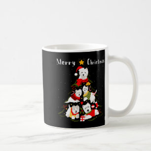West Highland White Terrier Westie Christmas Tree  Coffee Mug