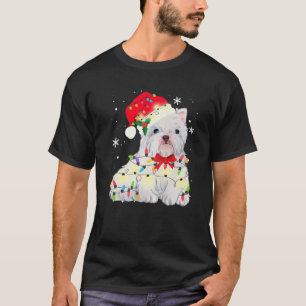 West Highland White Terrier Westie Dog Christmas G T-Shirt