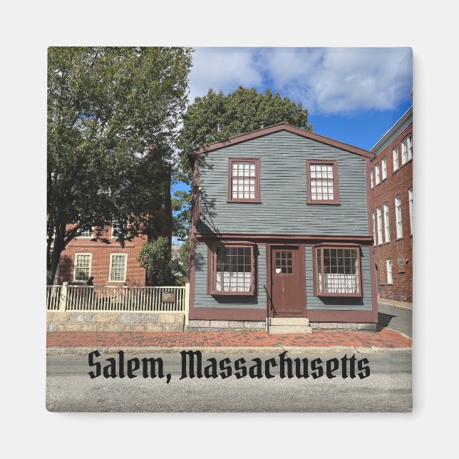 West India Goods Store in Salem Massachusetts Magnet (Front)