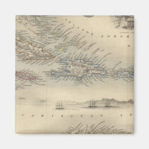 West India Islands 3 Magnet