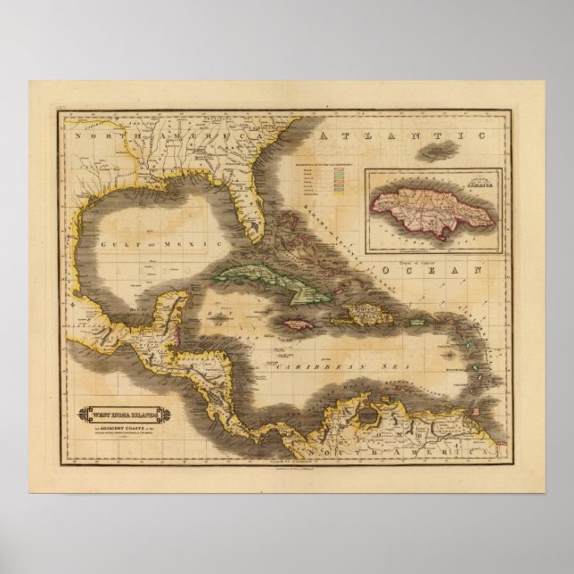 West India Islands Poster (Front)