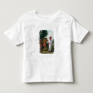 West Indian Man of Colour, Directing two Carib Wom Toddler T-shirt