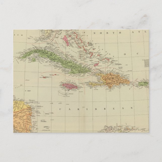 West Indies 10 Postcard (Front)