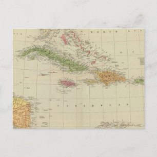 West Indies 10 Postcard