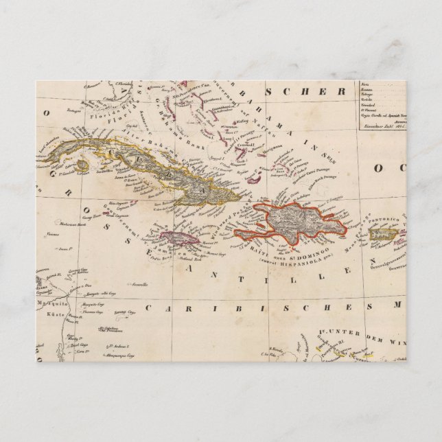 West Indies 10 Postcard (Front)
