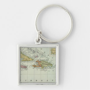 West Indies 11 Keychain