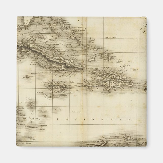 West Indies 13 Magnet (Front)