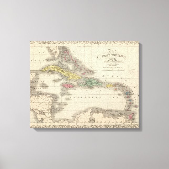 West Indies 14 Canvas Print (Front)