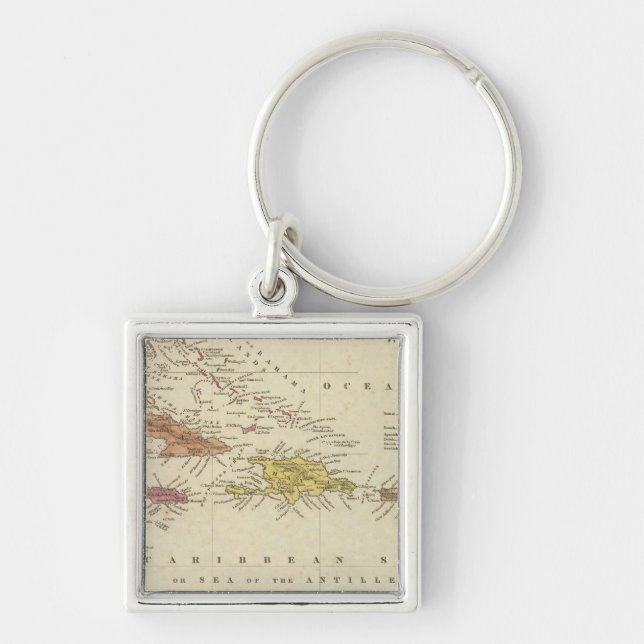 West Indies 14 Keychain (Front)