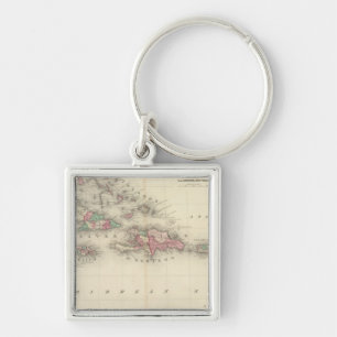 West Indies 3 Keychain