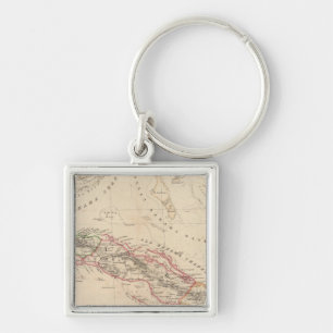 West Indies 3 Keychain