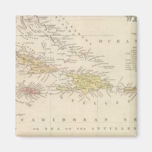 West Indies 4 Magnet