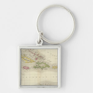 West Indies 6 Keychain