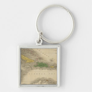 West Indies 7 Keychain