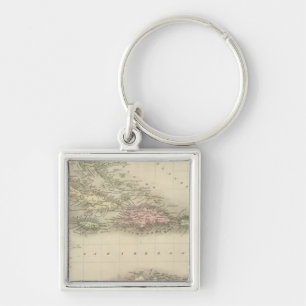 West Indies 8 Keychain