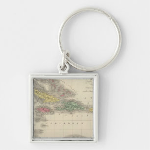West Indies 9 Keychain