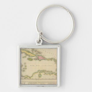 West Indies 9 Keychain