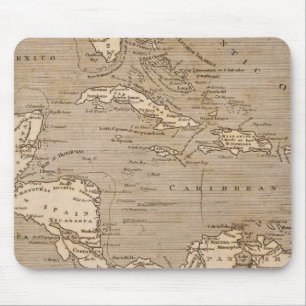 West Indies Map by Arrowsmith Mouse Pad