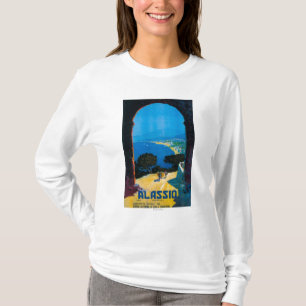 West Italian Riviera Travel Poster T-Shirt