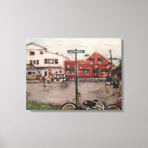 "West Lakeshore Drive"  Kelley's Island, Ohio Canvas Print