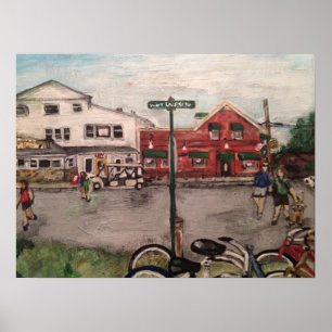 "West Lakeshore Drive"  Kelley's Island, Ohio Poster