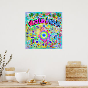 West Los Angeles Mystic Dance Poster
