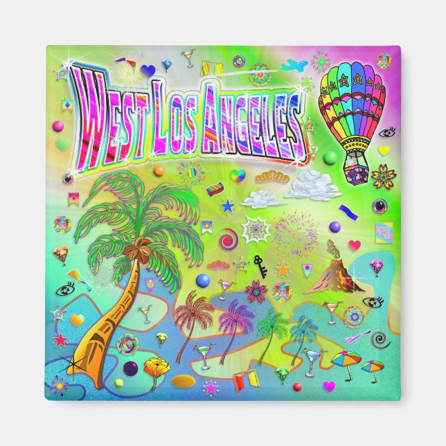 West Los Angeles Timeless Melody Magnet (Front)