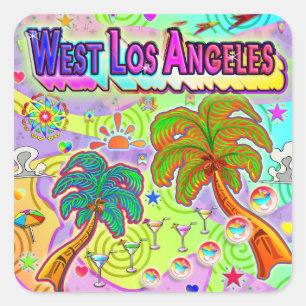 West Los Angeles Vacation Target Sticker