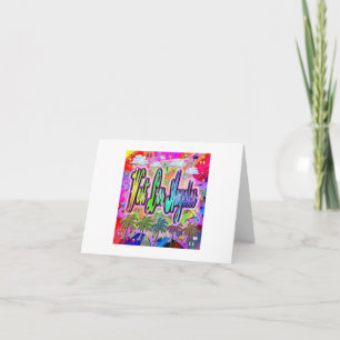 West Los Angeles Vista Express Greeting Card