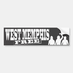 West Memphis Three bumper sticker