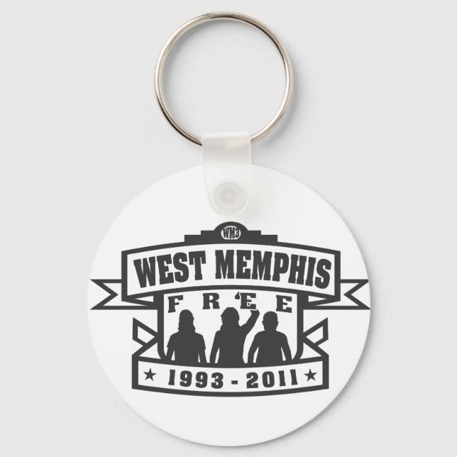 West Memphis Three Keychain (Front)