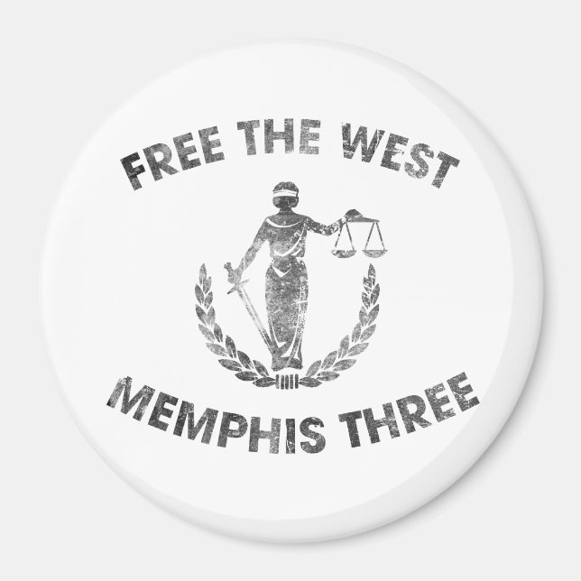 West Memphis Three magnet (Front)