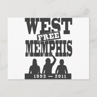 West Memphis Three Postcard