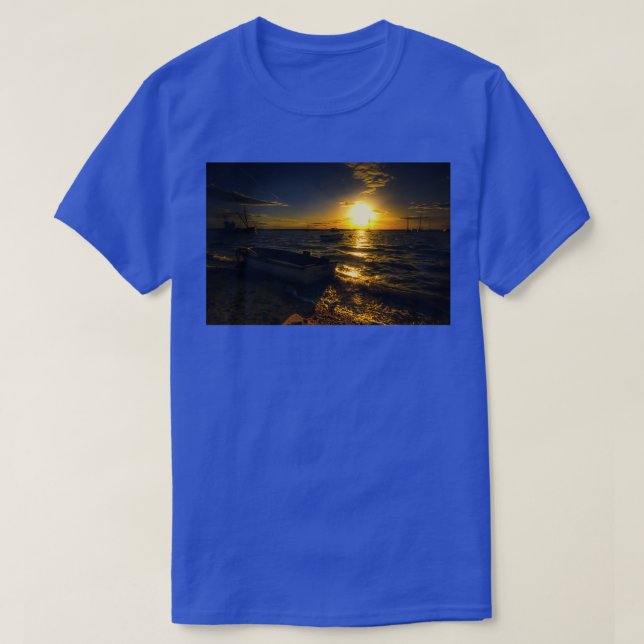 West Mersea Sunset T-Shirt (Design Front)
