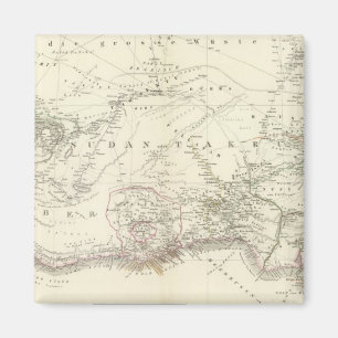 West MittelAfrica - West Central Africa Magnet