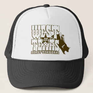 West of Texas Bull Rider Trucker Hat